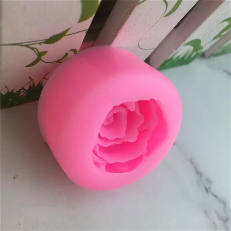 Силиконовые формы 3D розы DIY Fondant торт шоколадный сахар украшения Многоцелевой