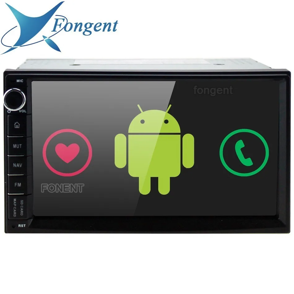 

7" Android 9.0 Octa Core 4G+32G Universal Double 2 Din for Nissan Toyota Car Audio Stereo GPS Navi Radio Multimedia PX6 RK3399