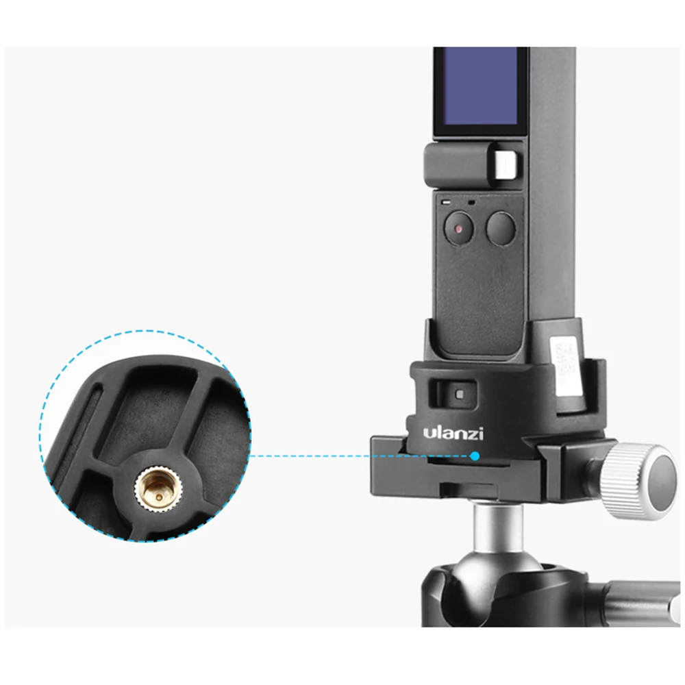 

WiFi Tripod Adapter Base Stand with Quick Release Mount for DJI Osmo Pocket