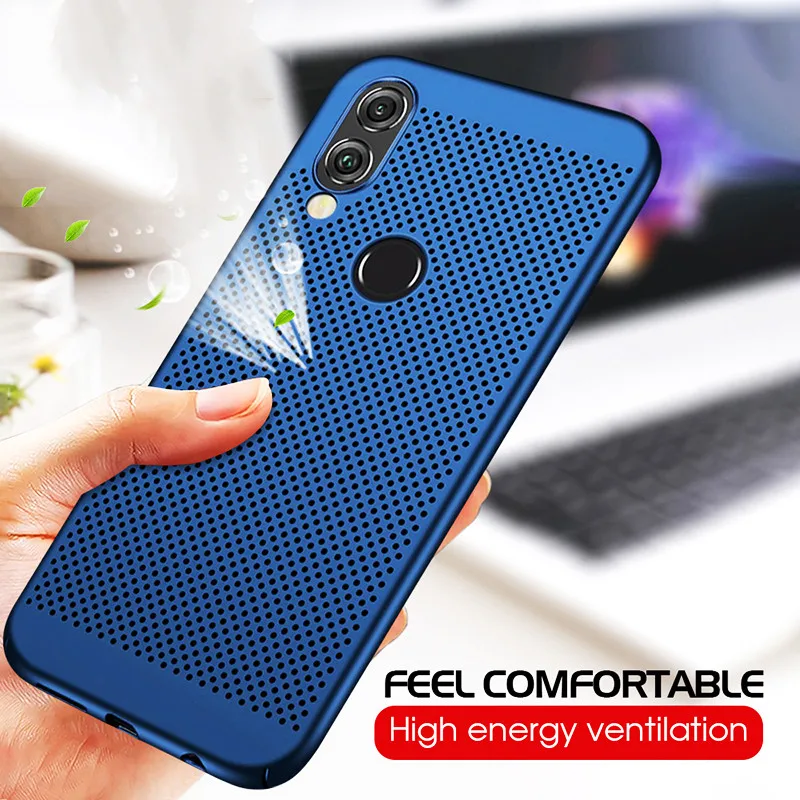 

Case For Huawei Y6 Pro Y7 P Smart 2019 Mate20 P20 P30 Pro Lite P8 P9 Lite Honor 10 8X 7A Pro 7C Heat Dissipation Case Capa Shell