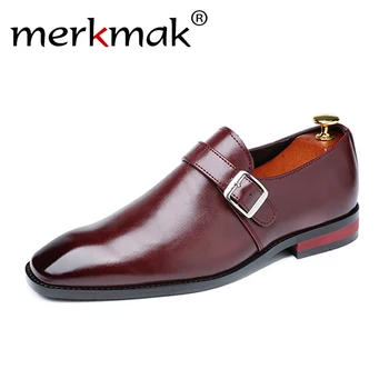 

Plus Size 48 Pointed Toe Patent Leather Shoes Red Black Dress Wedding Shoes 2019 New Spring Men's Flats Oxfords For Suits Party