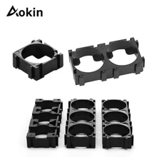 Aokin 20pcs 18650 Batteria Al Litio Batterie Cassa Del Supporto Batteria Cilindrica Pacchetto di Plastica Del Supporto della Staffa Per Batteria Fai Da Te