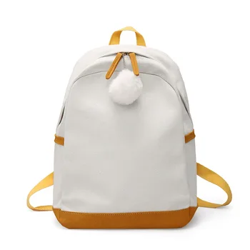 

2018 Fashion Canvas School Backpack Unisex Travel Bags Mochila Boys Girls Casual Shoulder Bag Bookbag