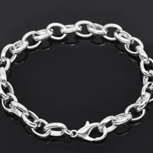 12 SP браслеты с замком-карабином тонкая застежка на Charm 18 см(B14179