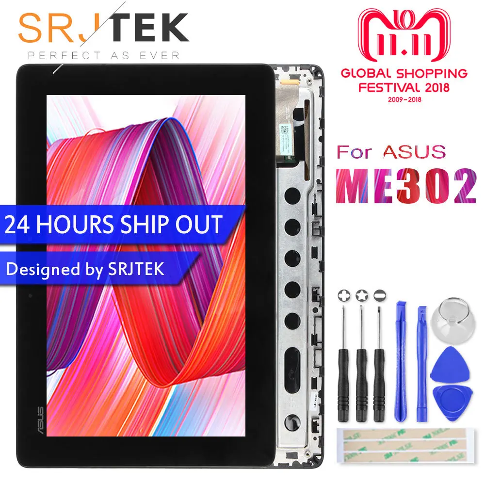 Original for ASUS MeMO ME302 ME302C ME302KL K005 K00A 5425N LCD Screen Display Touch Digitizer with Frame Small scratches Original for ASUS MeMO ME302 ME302C ME302KL K005 K00A 5425N LCD Screen Display Touch Digitizer with Frame Small scratches