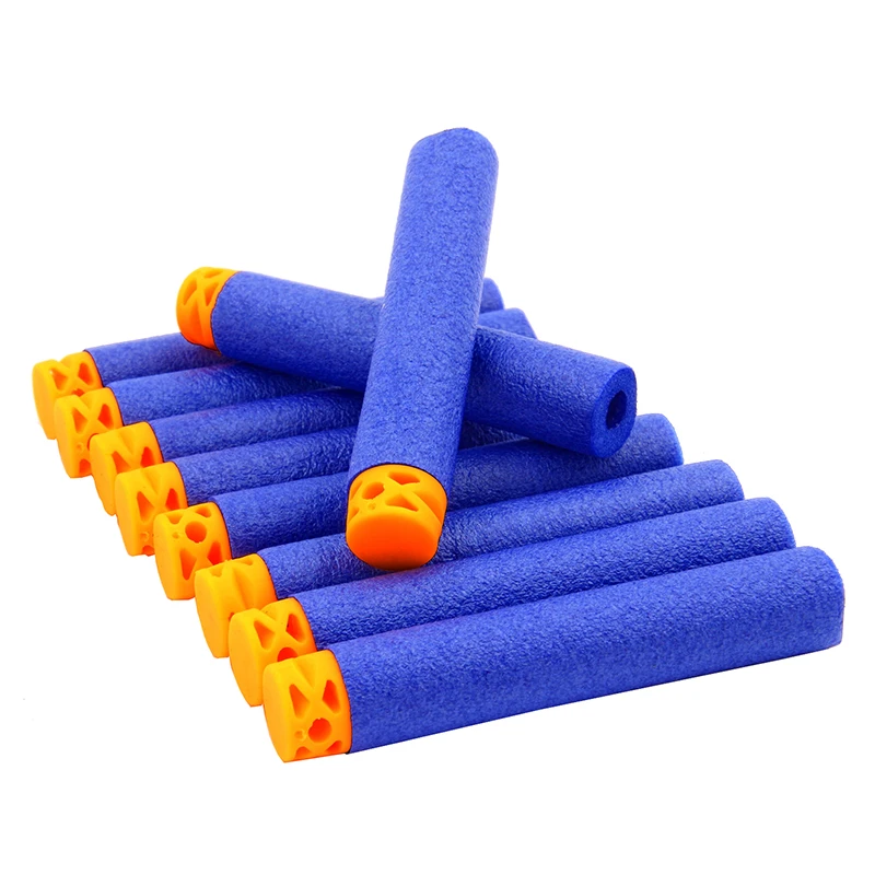 100-دارت عبوة حزمة 100 قطعة لينة تلميح عبوة السهام رغوة رصاصة الذخيرة حزمة 7.2 سنتيمتر نيرف متوافق مسدس لعبة رصاصة الاطفال لعبة الرماية.