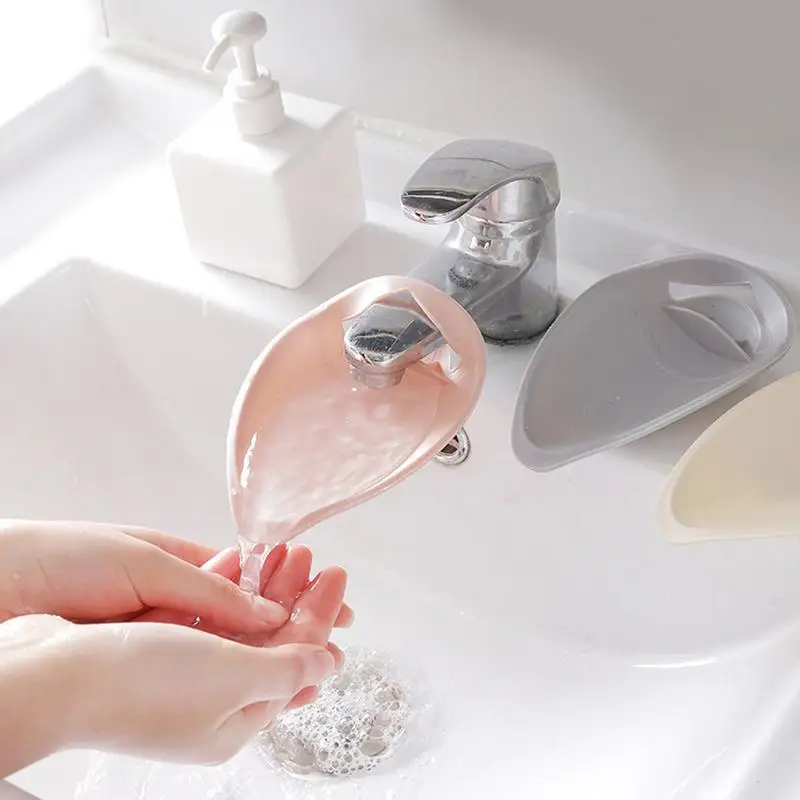 

1pcs Faucet Extender Hand Washing Device with Extension Drainage Sink Extender Hand Washing Product for Children Baby