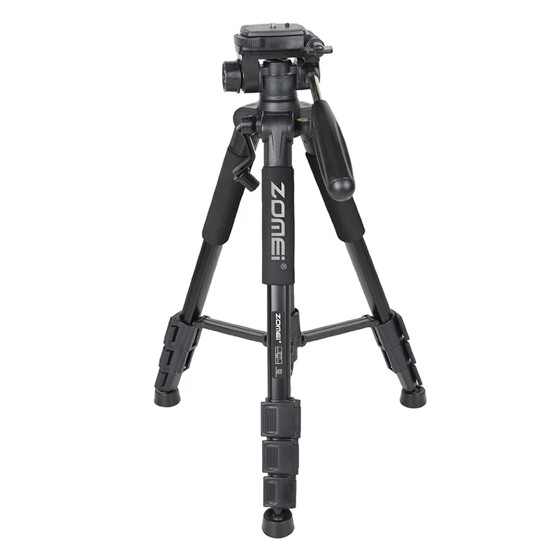 

ZOMEI Q111 Portable Pro 55-inch Tripod Compact Lightweight Camera Stand with Quick Release Pan Head Plate for Digital SLR Cano