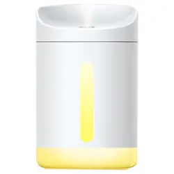 Лидер продаж 340 мл Белый увлажнитель воздуха существенный диффузор для дома автомобиля ароматерапия Арома диффузор с лампой