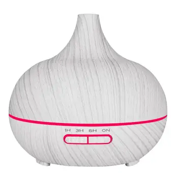 

400ml Ultrasonic Humidifier Timing Colorful Night Light Air Humidifier Aromatherapy Essential Oil Mist Aroma Diffuser for Home