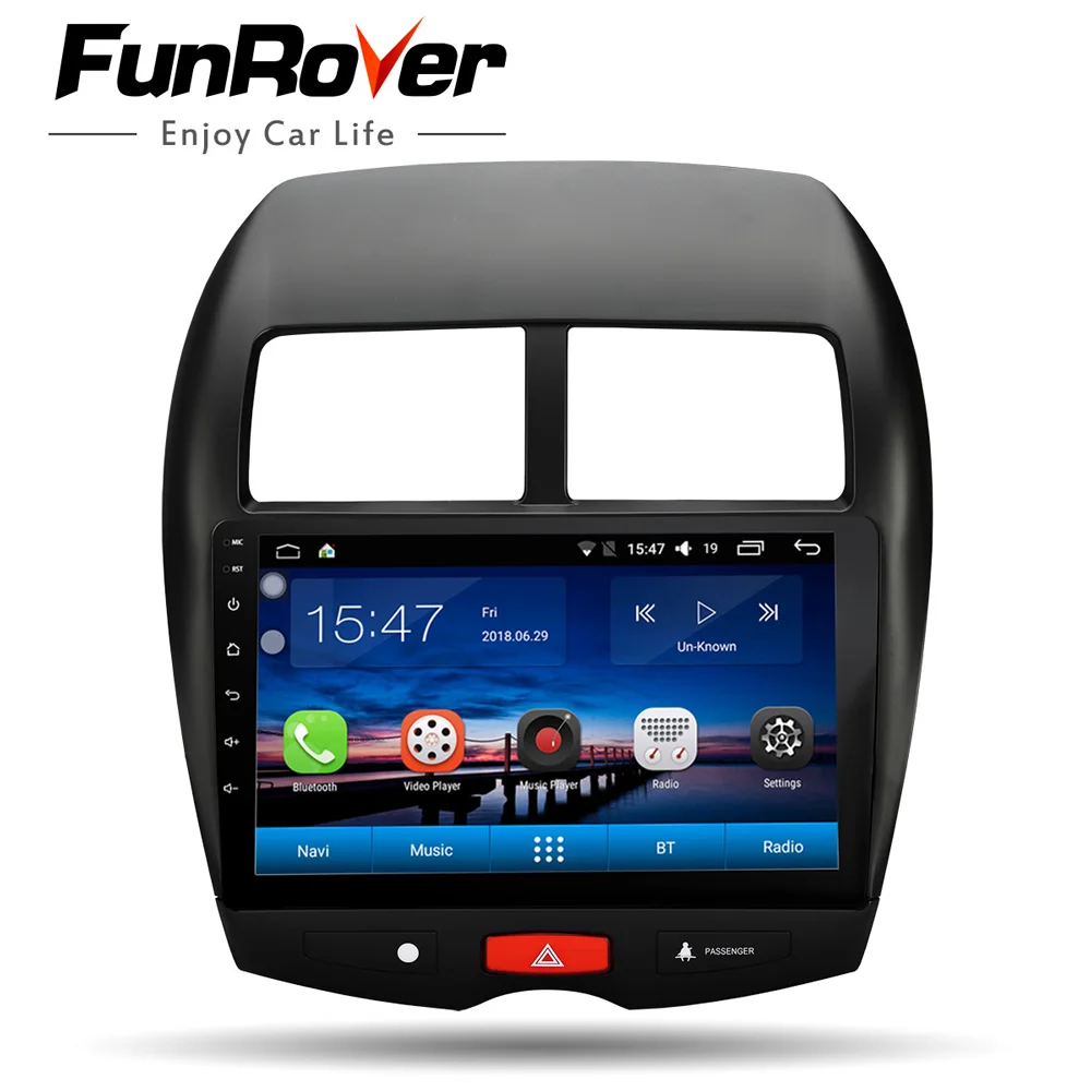 Funrover Android 8 0 font b Car b font font b Radio b font Multimedia Player