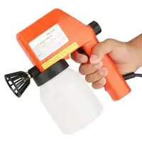 EU プラグ 220 V 50 HZ 75 ワット 0.5A 600 ミリリットルの大容量電動エアー少ないペイント噴霧器ハンドヘルドスプレーガンツール