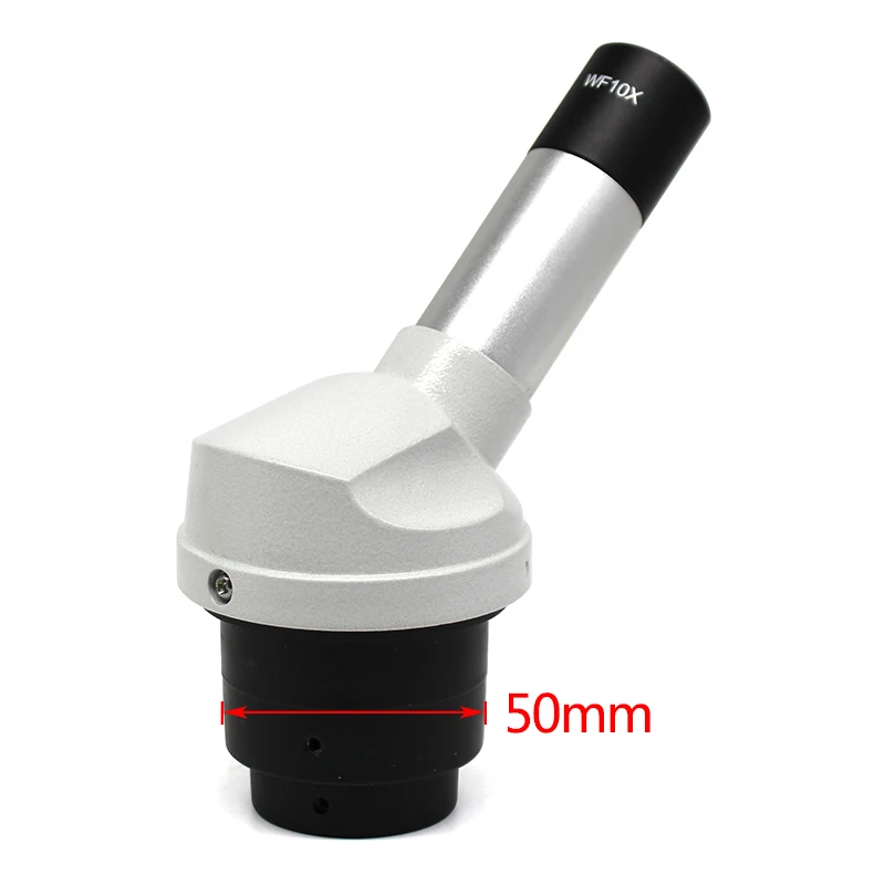 20X Монокуляр рассекающий стерео микроскоп головка с 20X вверх-вправо изображение Малый Размер 2X объектив и WF10X окуляр оптический