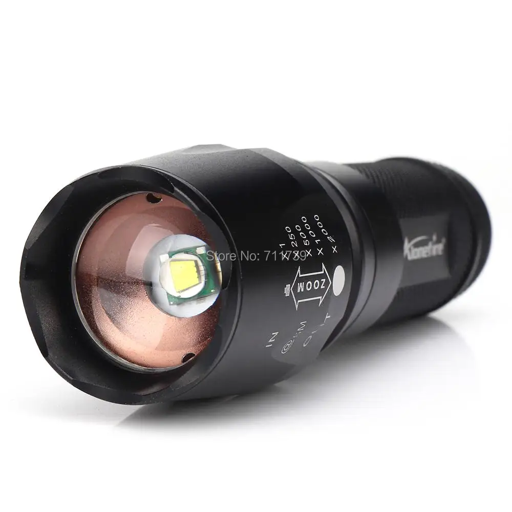 Светодиодный фонарик AloneFire X801 высокой мощности XML T6 led 5000LM масштабируемый