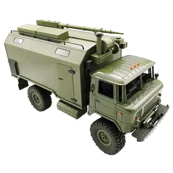 

Ural Army Truck Scale 1/16 2.4G 6WD RC Model Toy Car Off-rode Military Truck Remote Contral Climbing Rock Crawler Kit