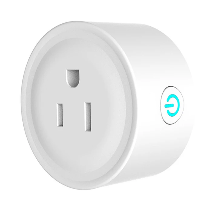 

Wi-Fi Intelligent Socket Mini Wireless Remote Control Smart Plug Compatible with Amazon Alexa / Google Home / IFTTT