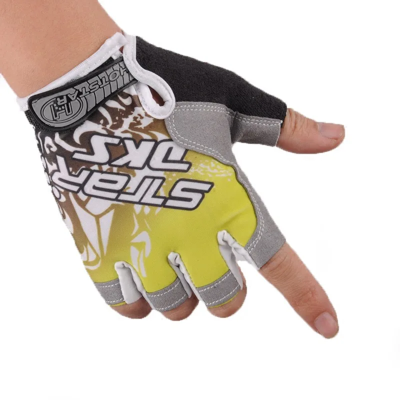 Летние ледяные шелковые наполовину перчатки для рыбалки мужские спортивные износостойкие дышащие велосипедные перчатки рыболовные принадлежности PESCA