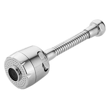 

1PC Tap Faucet Extender Easy to Install Dual Flow Mode Stainless Steel Faucet Extender Hose for Daily Use Kitchen Home Use
