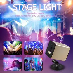 Bluetooth динамик светодиодный диско-сценический свет пульт дистанционного управления полноцветный лазерный проектор Голосовое управление