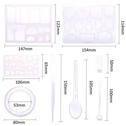 DIY ручной работы полимерный литой комплект пресс-форм силиконовые формы изготовления ювелирных изделий кулон плесень Ремесло
