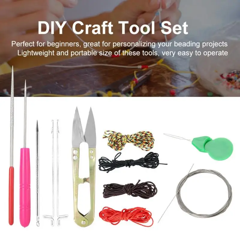 13 шт DIY Ювелирные наборы инструментов Бисероплетение Ножницы Для Разрезания