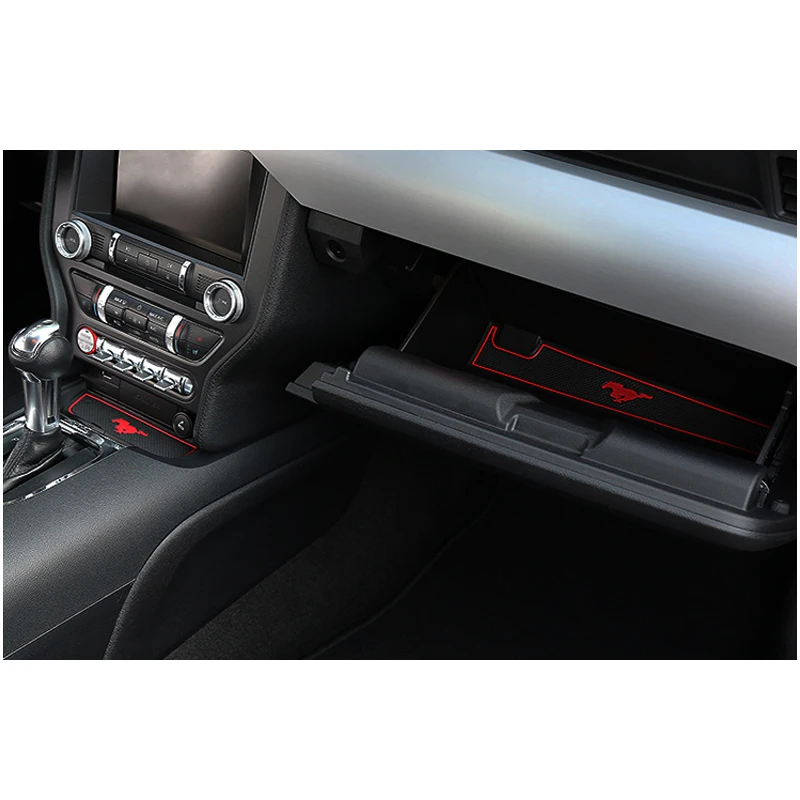 12 шт. в упаковке для Ford Mustang 2015 2016 2017 автомобильные аксессуары внутренняя Гейт