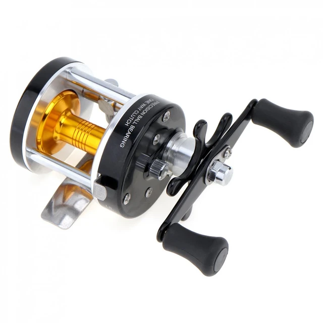 All Metal Cast Drum Wheel Fishing Reels Saltwater Right Hand 5.0:1