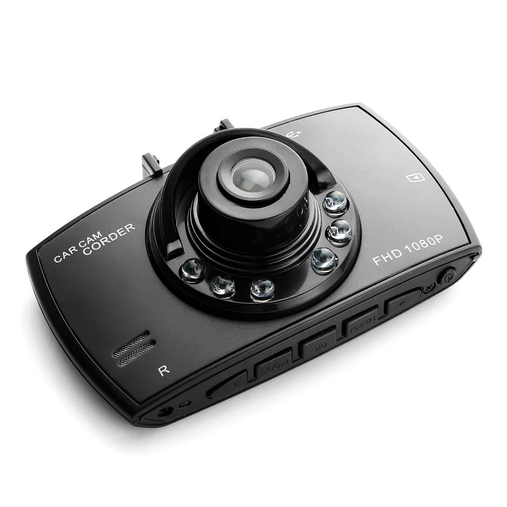2 4 дюймов HD 1080 p * 720 тире Cam ночного видения широкий угол автомобиля dvr ЖК камера G