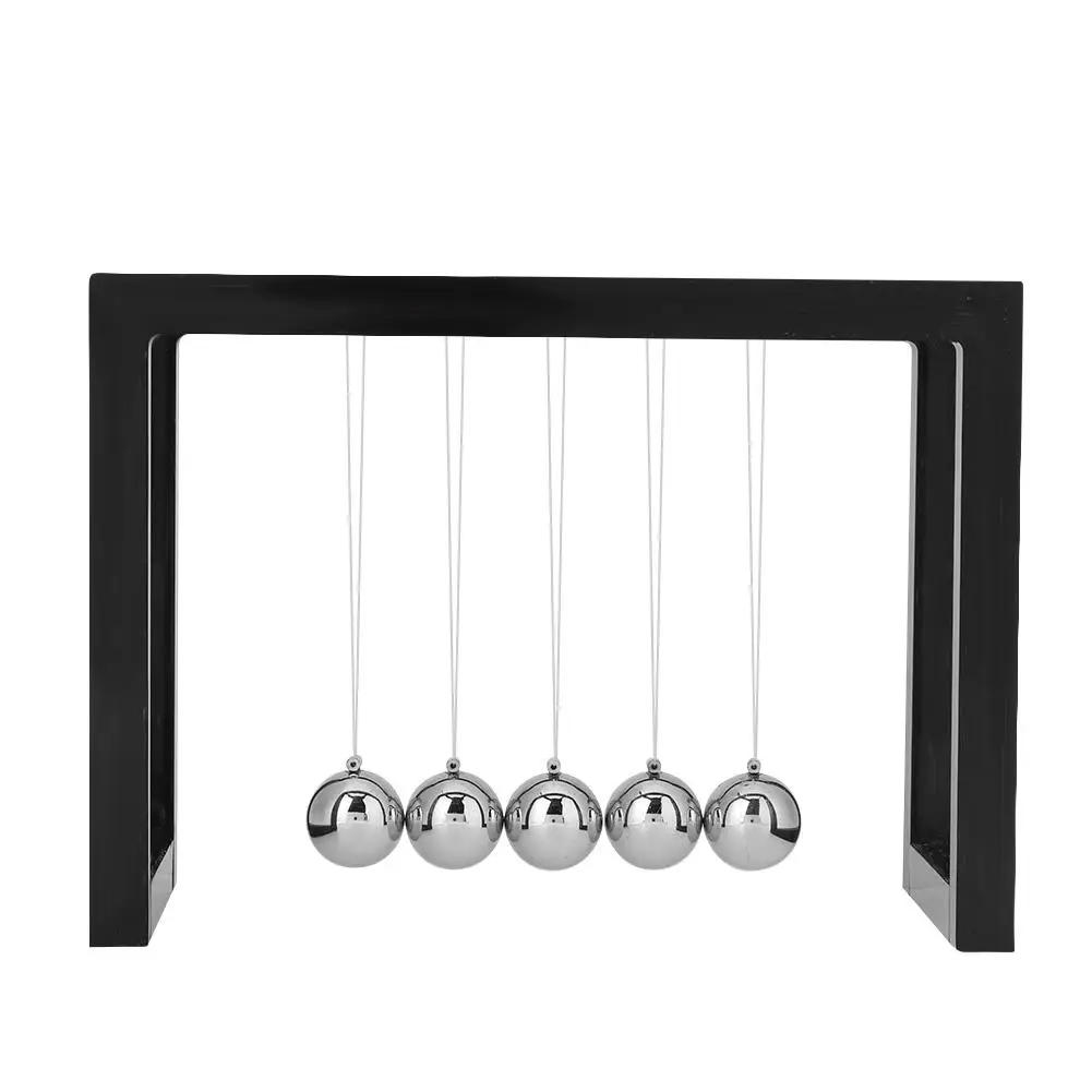 

Early Fun Development Educational Desk Toy Gift Newtons Cradle Steel Balance Ball Physics Science Pendulum