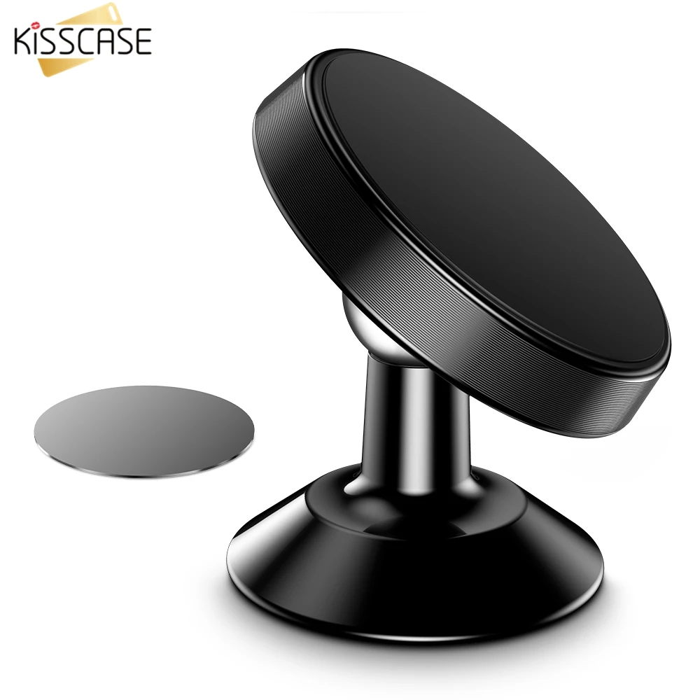 KISSCASE магнитный автомобильный держатель для телефона iPhone X 7 8 6 в автомобиле Samsung S8