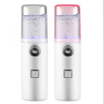 

Skin Spots Removal Pen Face Skin Care Tools Cool Mist Sprayer USB Nano Atomization Machine Face Moisturizing 30ml Led