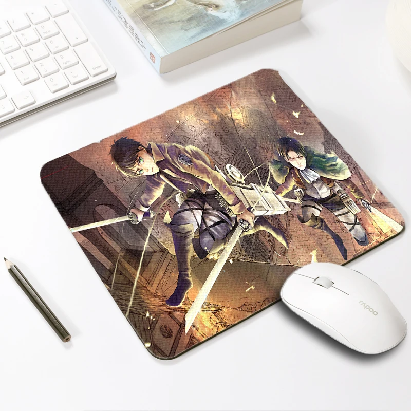 

Mairuige Creative Pattern Mousepads Japan Anime Attack on Titan Levi Mikasa Mouse Pad Mats Pc Game Keyboard Notebook Mice Mats