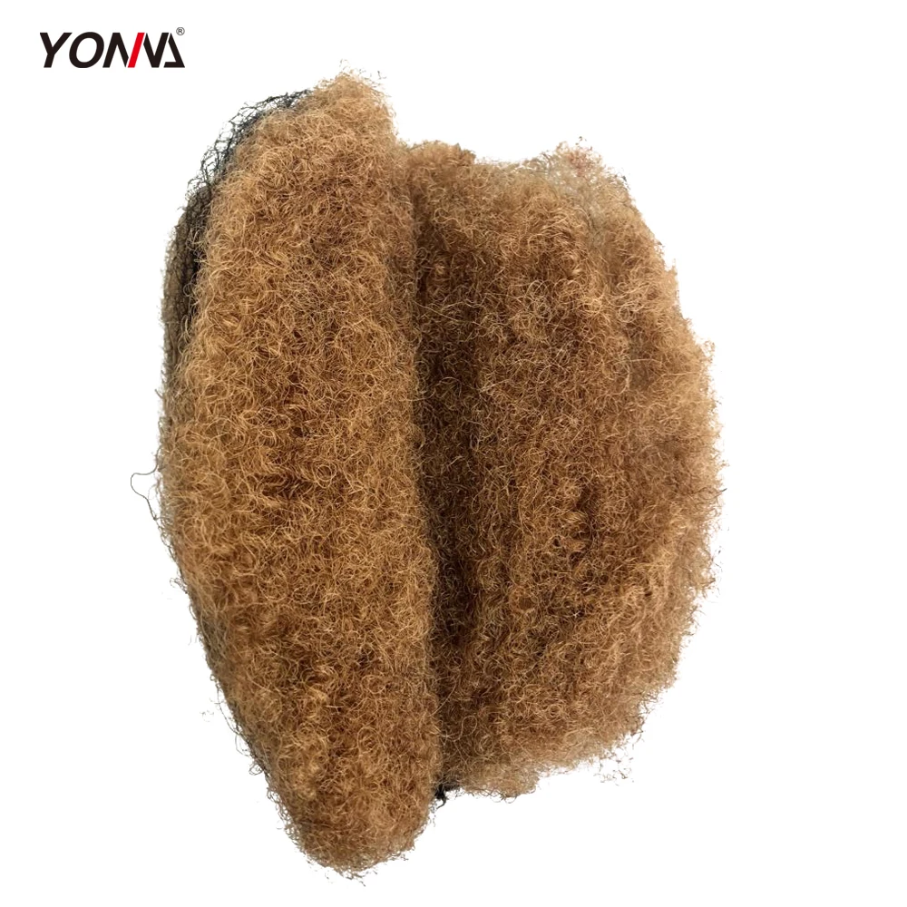 YONNA плотные афро кудрявые объемные человеческие волосы 100% для дредов закрученные