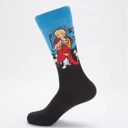 Персонализированные мужские и женские 3D носки в стиле ретро с рисунками унисекс Женские Мужские забавные новые винтажные носки хит продаж