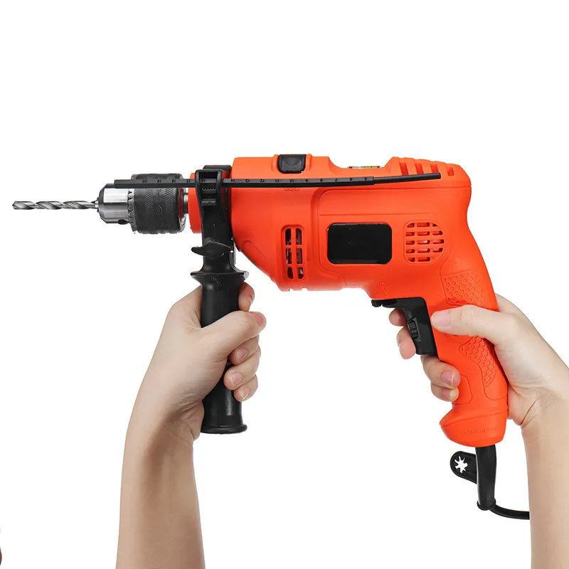 

Doersupp 220V Electric Screwdriver High Power Home Impact Drill Tool Multi-function Adjustable Power Tool