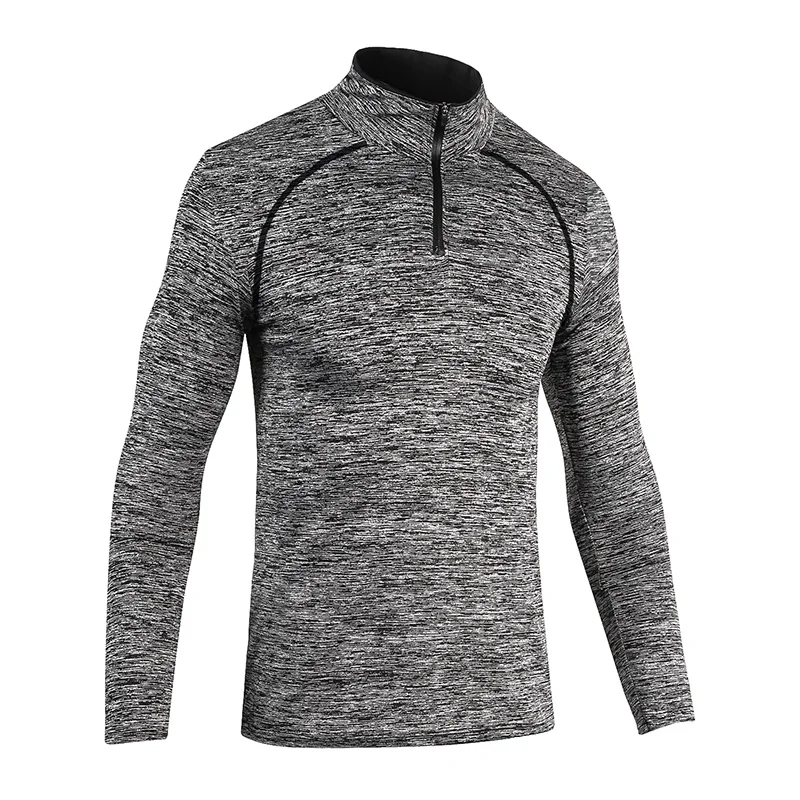 

Mens Gym Sports Sweatshirts Quick Drying Outdoor Basketball Running Shirts Mountaineer Clothing Training Sweat shirt