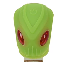 LEADBIKE Водонепроницаемый светодиодный светильник очень яркий светодиодный велосипедный фонарь крепление на руль освещение сиденья лягушка инопланетянин силикон Bik