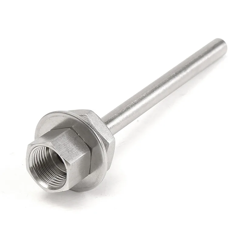 6'' Length Stainless Steel 304 Thermowell Kit With 1/2'' Lock Nut