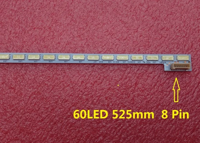 

New 30 PCS/lot 60LED 525mm LED backlight strip for LG 42LS570T T420HVN01.0 LG Innotek 42Inch 7030PKG 60ea 74.42T23.001-2-DS1