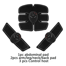 Muscle Stimulator Wireless EMS Stimulation Body Slimming Abdominal Muscle Exerciser Training Device Beauty Machine Body Massager rechargable ems abdominal muscle stimulator exerciser trainer device training weight loss slimming smart massager machine