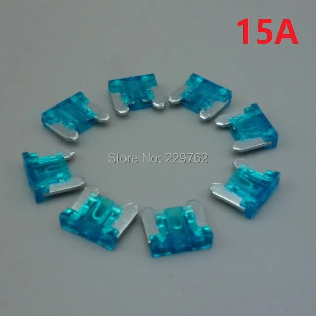 20PCS Automotive Car Fuse For Mini Size MICRO Mazda Mitsubishi Toyota Hyundai Nissan Honda 5A 7.5A 10A 15A car fuses kit,circuit adapters and fuse set,glass fuse kit