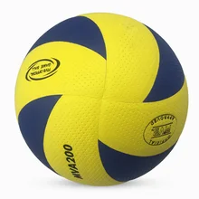 ¡Nueva marca! Pelota de voleibol de tacto suave de PU tamaño 5 oficial MVA200 pelotas de voleibol, pelotas de voleibol de Entrenamiento de Interior de alta calidad