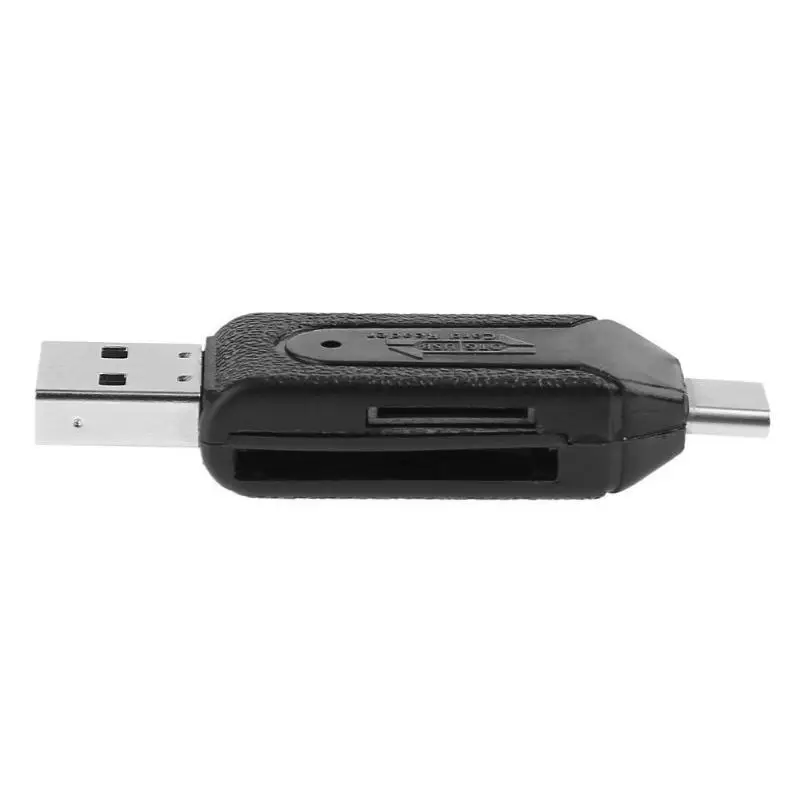Portable High Speed 480Mbps OTG USB2 0 Type C USB 3 1 Memory Card Reader For 3