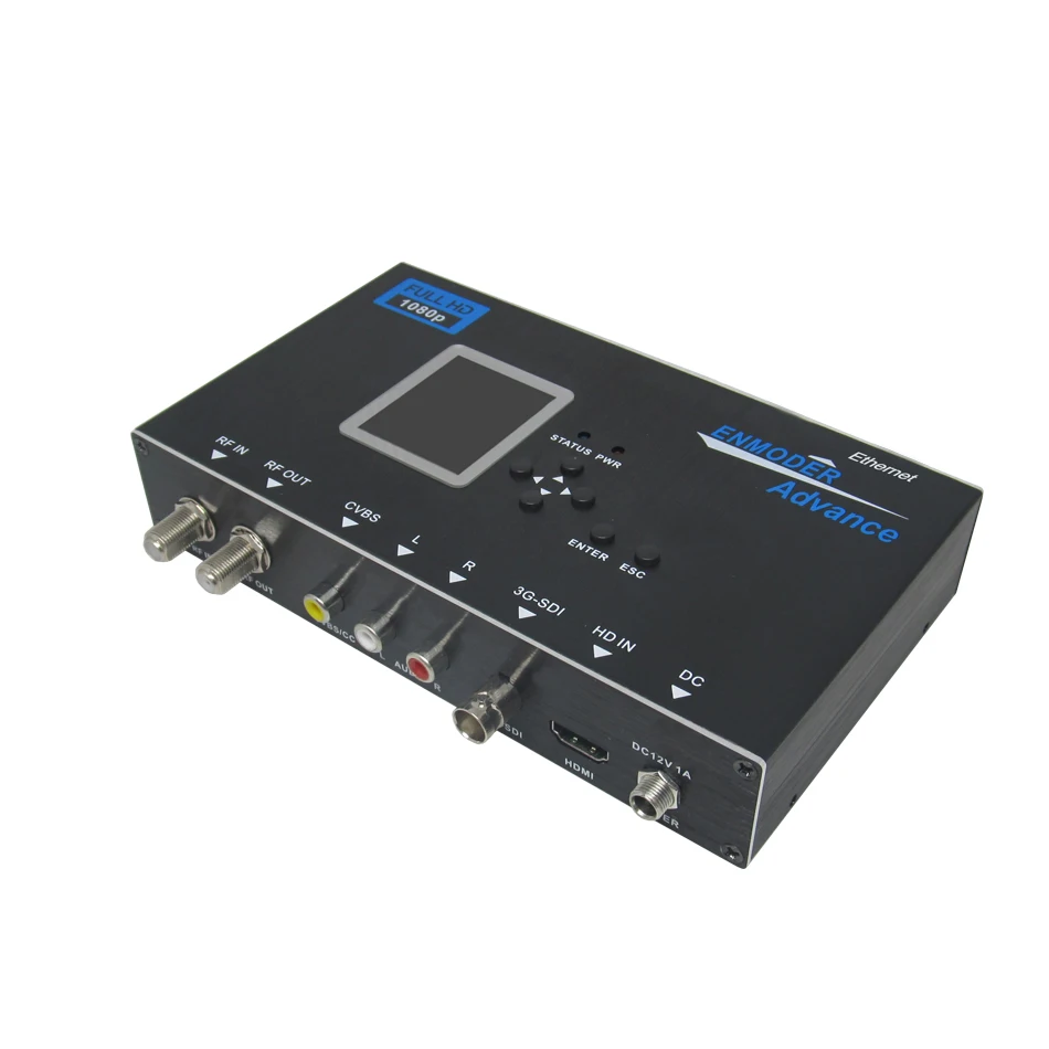 HD SDI и HDMI AV 3in1 для ISDB T цифровой кодировщик модулятор 1 Маршрут 1080P RF передатчик