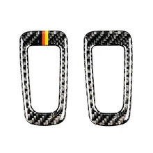 Для Mercedes Benz C Class W205 C180 C200 C300 GLC260 углеродное волокно Автомобильный Электронный ручной тормоз P Кнопка рамка Крышка