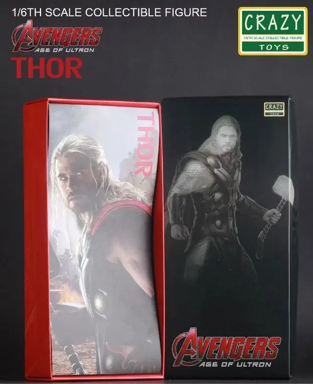 

Crazy Toys Marvel Acengers Age Of Ultron Thor Pvc Figure From Toy Collection Model 30 Cm