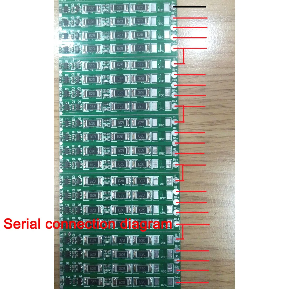 DYKB 4,2 в батарея BMS защита зарядки плата баланса 200mA 700mA для 1s 2s 3s 4S 5S 7S ячейка 3,7 в литий-ионный lipo