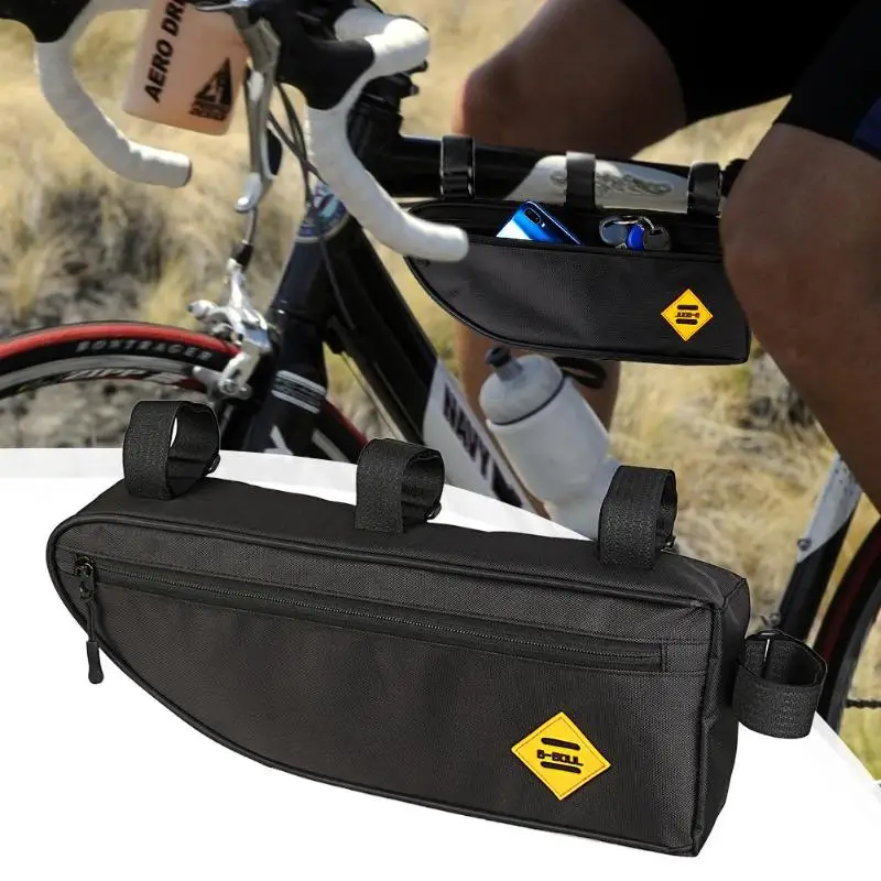 Bicycle Triangle Bag Bike Frame Front Tube Bag Waterproof Cycling ...