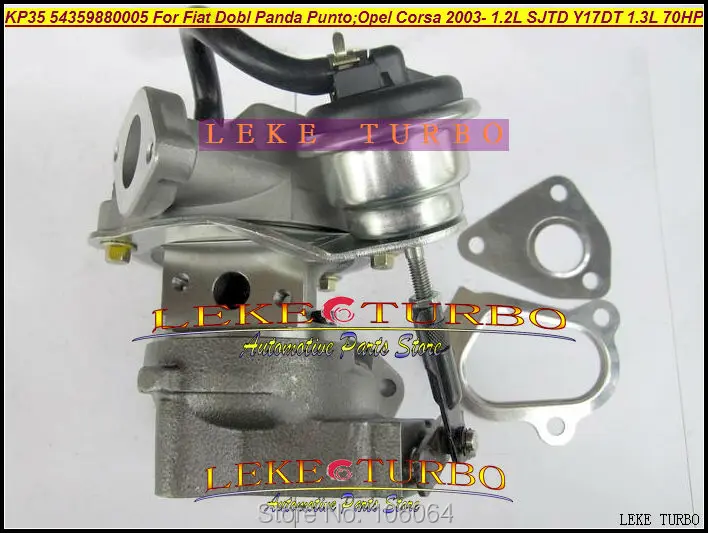 KP35 54359880005 54359700005 Turbo For FIAT Dobl Panda Punto;OPEL Corsa 2003- 1.2L SJTD Y17DT 1.3L 68HP-70HP Turbocharger (3)