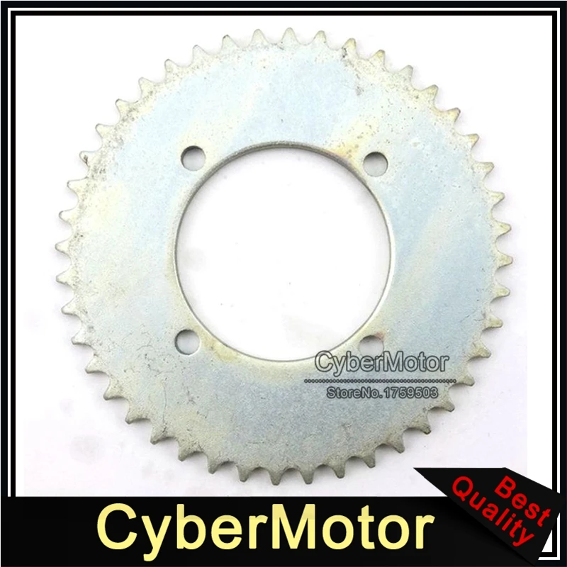 54mm 44 Tooth T8F Rear Chain Sprocket For 2 Stroke 43cc 49cc Engine Chinese Mini Moto Kids ATV Quad Pocket Bike Goped Scooter